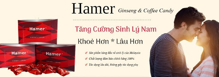 Kẹo sâm Hamer Ginseng & Coffee