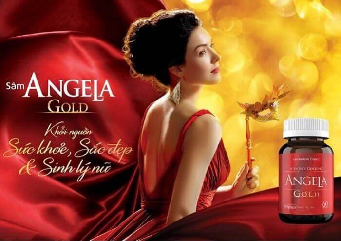 Thuốc tăng cường sinh lý nữ Sâm Angela Gold