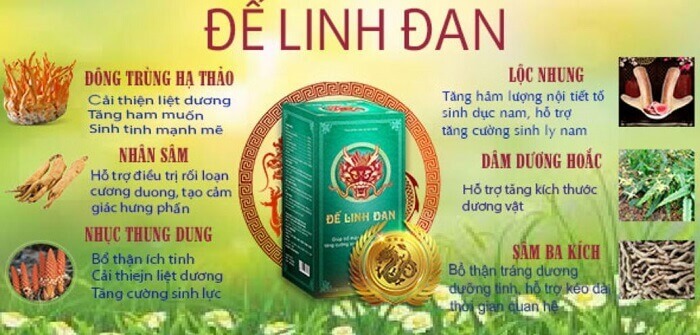 Thành phần Đế Linh Đan