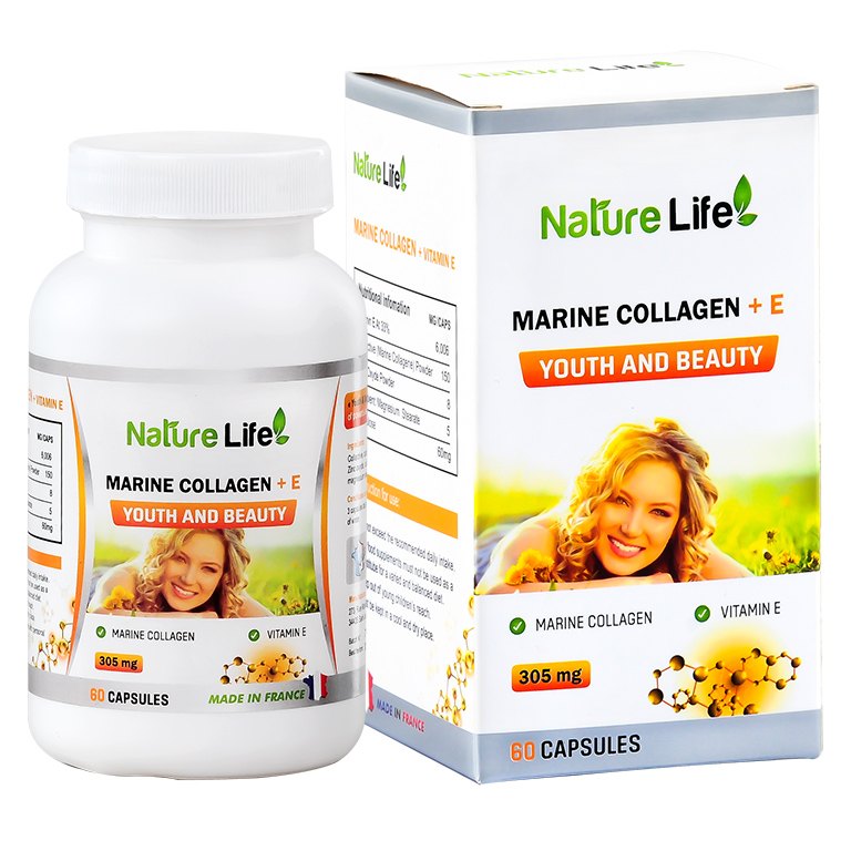 VIÊN UỐNG ĐẸP DA COLLAGEN VITAMIN E