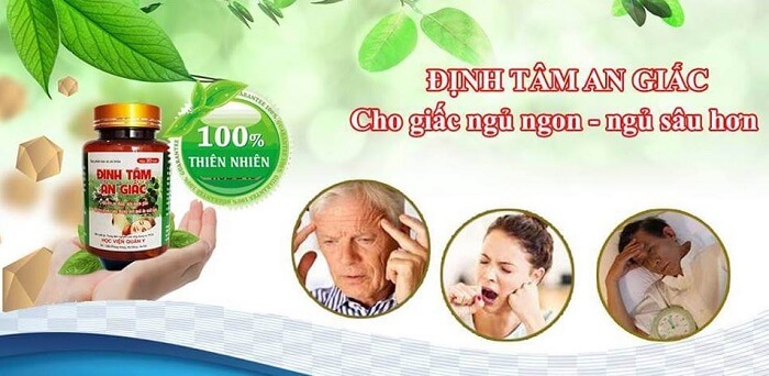 Công dụng Định Tâm An Giấc