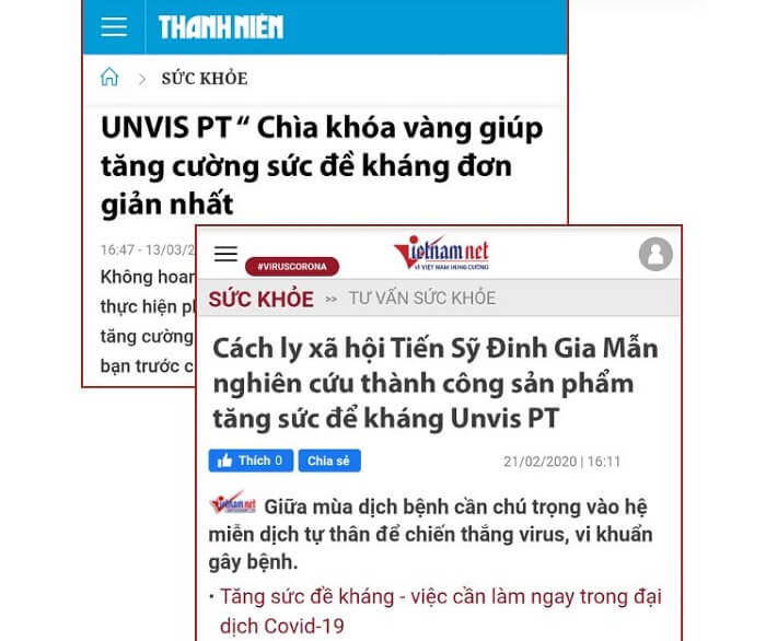 Đánh giá Unvis PT