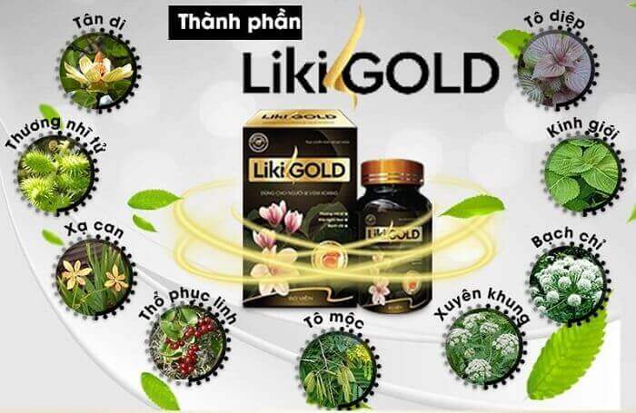 Thành phần LikiGold