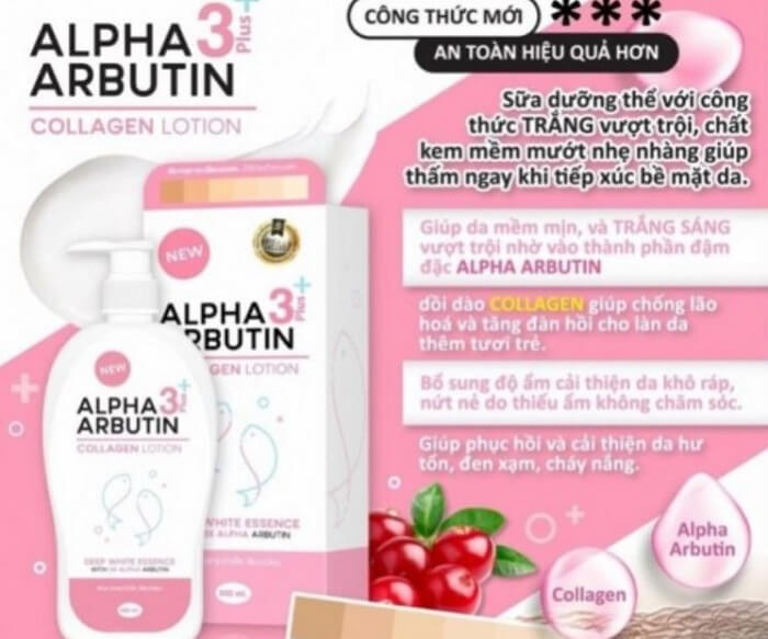 Công dụng Alpha Arbutin