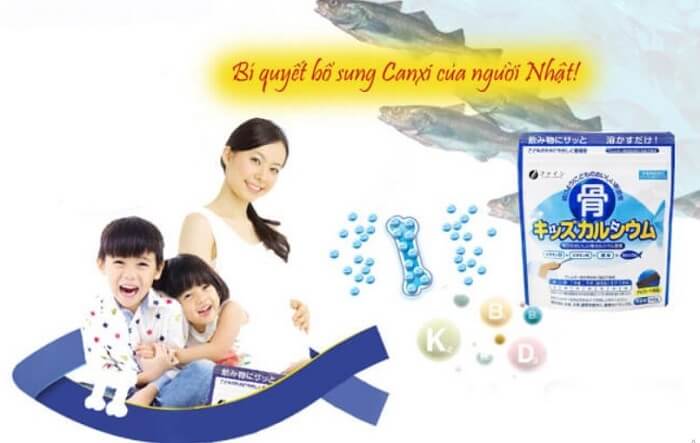 Công dụng Canxi Cá Tuyết