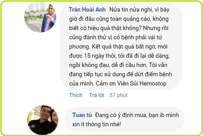 Review viên sủi Hemostop