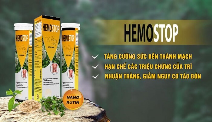 Viên sủi Hemostop là gì