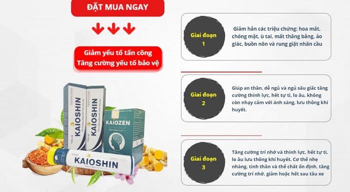 Viên sủi tiền đình Kaioshin có tốt không