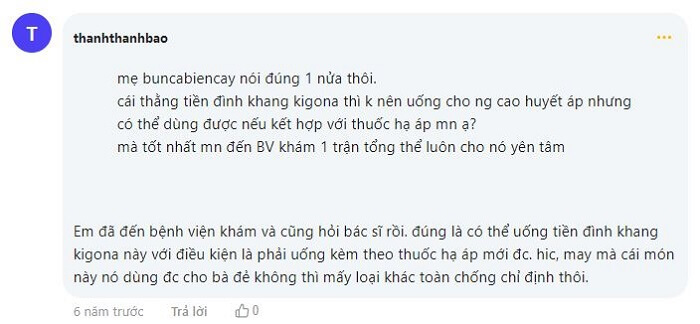 Review Tiền Đình Khang