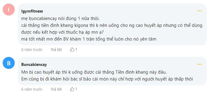 Review Tiền Đình Khang