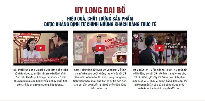 Review Uy Long Đại Bổ