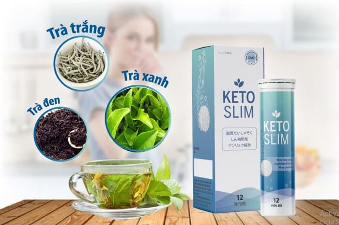 Viên sủi giảm cân Keto Slim